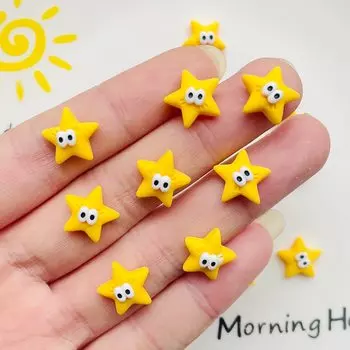 Миниатюрные кавайные звезды из смолы MATE BIRDS