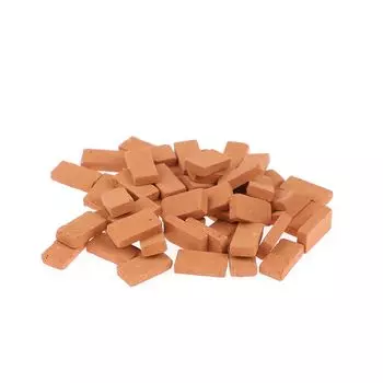 Миниатюрные кирпичики из глины WEEDDIE 50 шт.