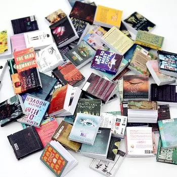 Миниатюрные книги для кукольного домика JETTING