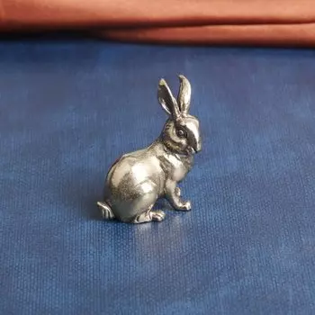Миниатюрные медные фигурки кроликов XMSJ