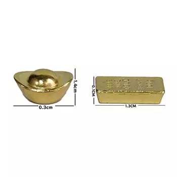 Миниатюрные металлические украшения для кукольных домов BIGHSM