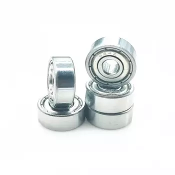 Миниатюрные подшипники 623ZZ 624ZZ 625ZZ 626ZZ 627ZZ 628ZZ 629ZZ с глубоким желобом, двухсторонняя железная крышка, экранирование для двигателей 3D-принтера