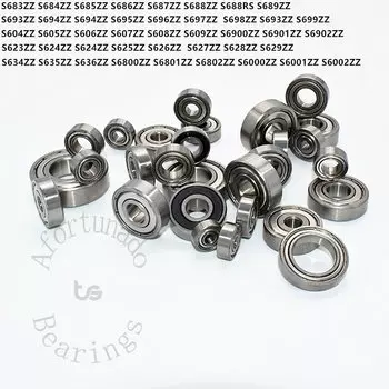 Миниатюрные подшипники из нержавеющей стали Afortunado 604zz 605 606 607 608 623zz 624 625 634zz 683zz