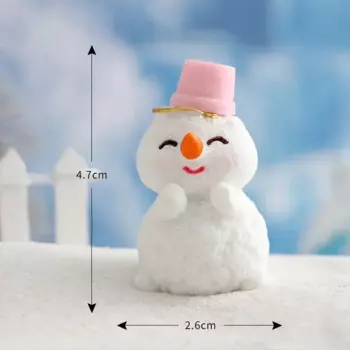 Миниатюрные статуэтки MOONBIFFY Рождественский кролик