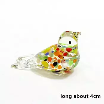 Миниатюрные стеклянные птицы JSSMTLP