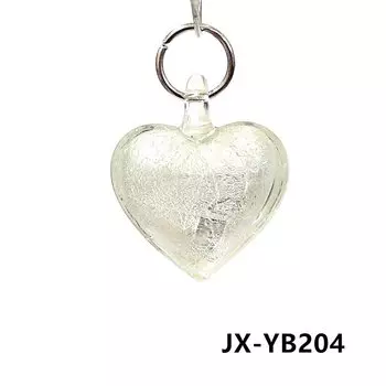 Миниатюрные стеклянные сердечки JSSMTLP 2 шт.