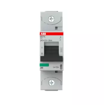 Миниатюрный автоматический выключатель 10074922 S801N-C16 1P | 16A | C | 36KA 2CCS891001R0164