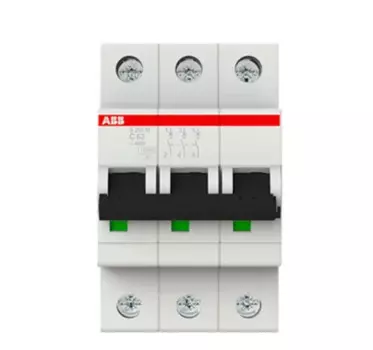 Миниатюрный автоматический выключатель 10113439 S203M-C63 3P | 63A | C | 10KA 2CDS273001R0634