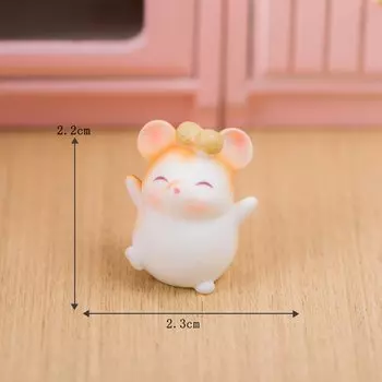 Миниатюрный хомячок из канифоли HKML