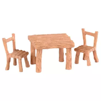 Миниатюрный набор мебели из смолы MOONBIFFY