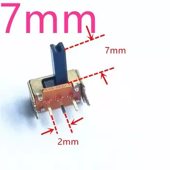 Миниатюрный ползунковый переключатель SK12D07VG4 Pixiuonline 20 шт