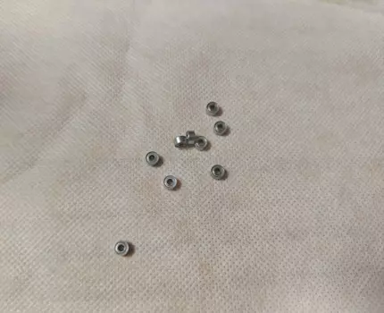 Миниатюрный шарикоподшипник L-415ZZ 681XZZ W68/1.5ZZ 2 экрана (отверстие * Внешний диаметр * ширина) 1,5*4*2 мм хромированная сталь GCR15 небольшая точность