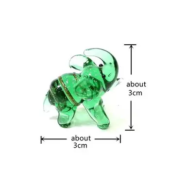 Миниатюрный стеклянный слон GLASS MOUSE