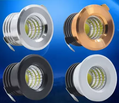 Миниатюрный светодиодный фонарь с регулируемой яркостью, 3 Вт, 220 В