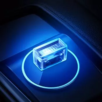 Миниатюрный светодиодный USB-светильник для салона автомобиля, неосветильник светильник для Audi A5, Volkswagen, Peugeot 2008, Bmw F32, Kia Sportage 2022