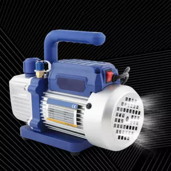 Миниатюрный вакуумный насос для обслуживания кондиционера, холодильника, вращающаяся лопасть, 1 л, вакуумный насос 150 Вт, насос отрицательного давления