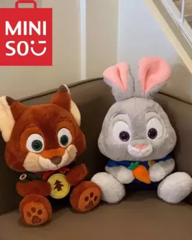 MINISO Disney серия зверополис реальный персонаж Ник Джуди милый Сюрприз подарок для девочек