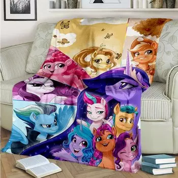 MINISO Фланелевое одеяло My Little Pony
