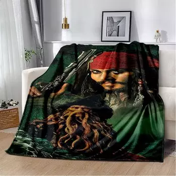 MINISO Фланелевое одеяло Пираты Карибского моря