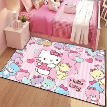 MINISO Hello Kitty розовый бархатный ковёр