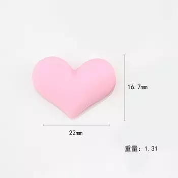 MINISO Мини-фигурки сердца из полимера 10 шт
