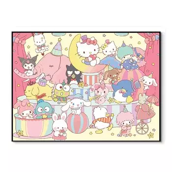 MINISO Sanrio Hello Kitty настенный плакат