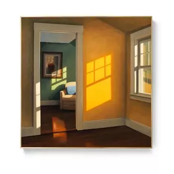 MINISO Винтажный настенный постер на холсте