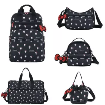 Miniso вместительные дорожные сумки для багажа с рисунком кошек Hellokitty Сумка-рюкзак женская сумка через плечо