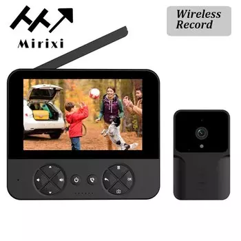 Mirixi Беспроводной видеозвонок 4,3 дюйма