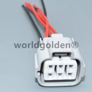 Мировой Золотой 6-контактный Штекерный и гнездовой разъем, водонепроницаемый Электрический автомобильный разъем для разъемов 6189-0323 6188-0175