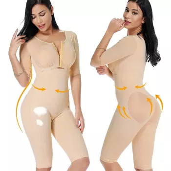 Miss Moly Корректирующее белье для всего тела для похудения Fajas Colombianas Пояса Тренажер для талии Корсет Подъемник для ягодиц Нижнее белье для контроля живота