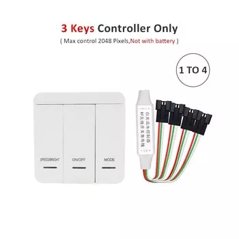 МJJC Светодиодная лента WS2811 COB 360 светодиодов/м 24В