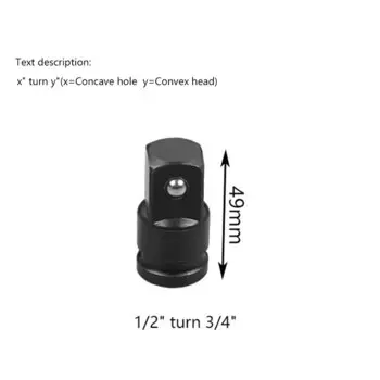 MLDCZS Универсальный пневматический адаптер для гайковерта 1/2 3/4 3/8
