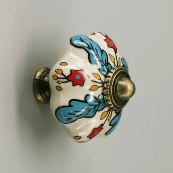 Многоцветные керамические ручки для шкафов