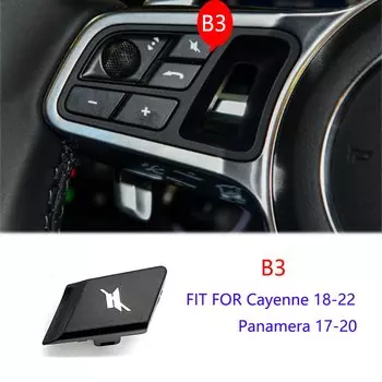 Многофункциональная кнопка на руле, регулировка громкости, кнопка переключения телефона для Porsche 2018-2022 Cayenne для Panamera 2017-2020 гг.