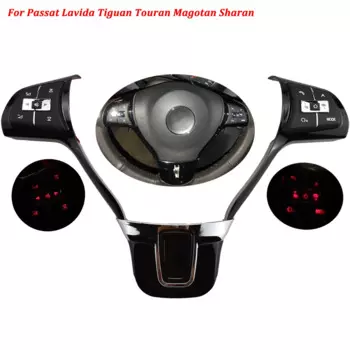 Многофункциональная кнопка переключения громкости звука, кнопка управления рулевым колесом для VW Passat Lavida Sharan 2011-2014