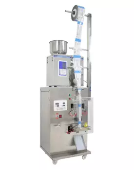 Многофункциональная машина для упаковки пластиковых пакетов 1-200 г для наполнения и запечатывания частиц и порошка, кофе, муки, фасоли, чая