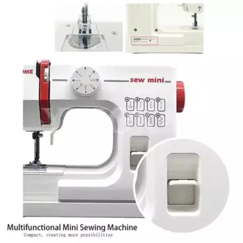 Многофункциональная Мини электрическая швейная машина JANOME 525A с швейной машинкой Lockstitch singer