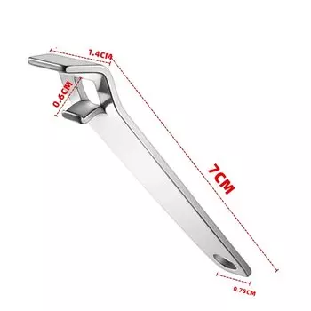 Многофункциональная открывалка из нержавеющей стали для флаконов с жидкостью для полости рта, инструмент для открывания ампул, кухонные аксессуары, открывалка для бутылок в курсе
