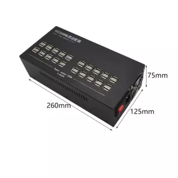 Многофункциональное зарядное устройство с двумя USB-портами для быстрой зарядки