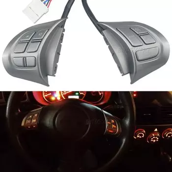 Многофункциональные кнопки круиз-контроля на рулевом колесе для Subaru Forester 2008 2009 2010, задняя подсветка