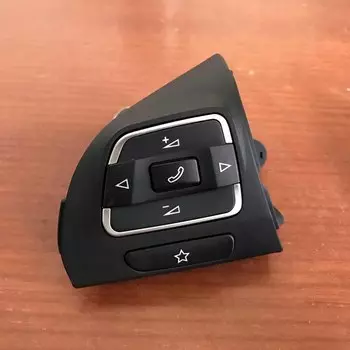 Многофункциональные кнопки на рулевое колесо Passat B7 CC Tiguan Golf 6 MK6 Jetta, кнопочный переключатель рулевого колеса с модуляцией