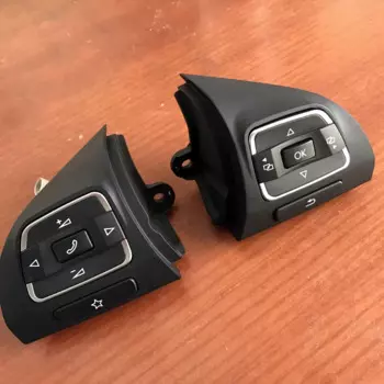 Многофункциональные кнопки на рулевое колесо Passat B7 CC Tiguan Golf 6 MK6 Jetta, кнопочный переключатель рулевого колеса с модуляцией