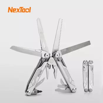 Многофункциональные плоскогубцы NexTool «Капитан», 19 в 1, складные ножницы