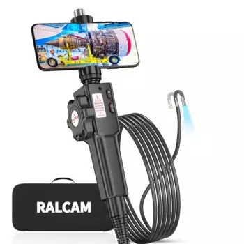 Многофункциональный бороскоп Инспекционная камера 8,5 мм Ralcam дисплей температуры в режиме реального времени бороскоп для осмотра автомобиля