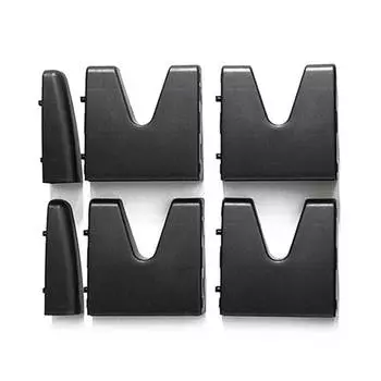 Многофункциональный черный задний багажник из АБС-пластика для организации хранения фиксированных блоков для груза багажа универсальная перегородка для груза