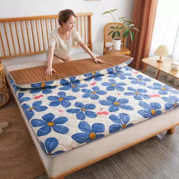 Многофункциональный двухсторонний коврик из ротанга для общежития, матрас для риса, студенческий матрас для весны и лета