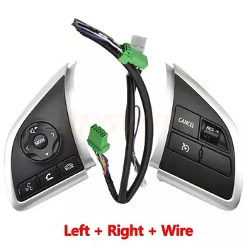 Многофункциональный переключатель рулевого колеса для Outlander 3, 2013, 2014, 2015, 2016, 2017-2019, Кнопка громкости аудио, Bluetooth, круиз-контроля