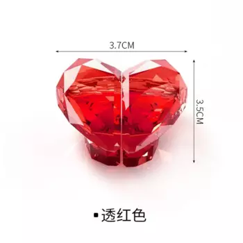 Многофункциональный прозрачный унитаз-пресс MOONBIFFY в форме сердца