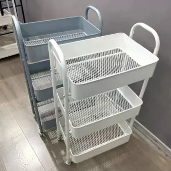 Многофункциональный стеллаж для хранения на тележках, напольный многослойный стеллаж для хранения, тележка на колесиках для ванной комнаты, хранение игрушек и закусок